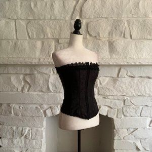 Black Overbust Corset